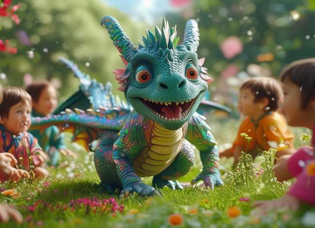 龙的儿童小故事 幼儿园龙的故事