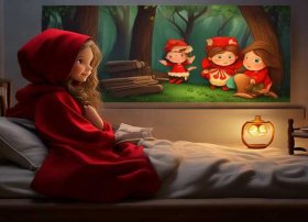 儿童睡前故事全集免费听小红帽 - 睡前故事小红帽在线听免费