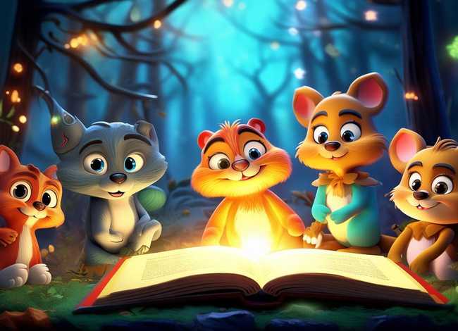儿童动画片故事绘本，幼儿动画绘本故事
