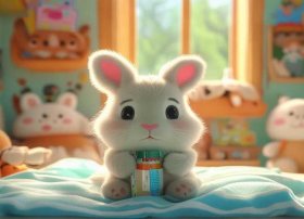 小兔感冒打针绘本故事mp3 小兔子感冒了故事视频