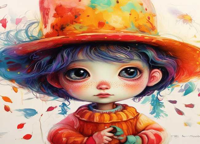 屈原的故事儿童版简笔画 屈原儿童画简笔画