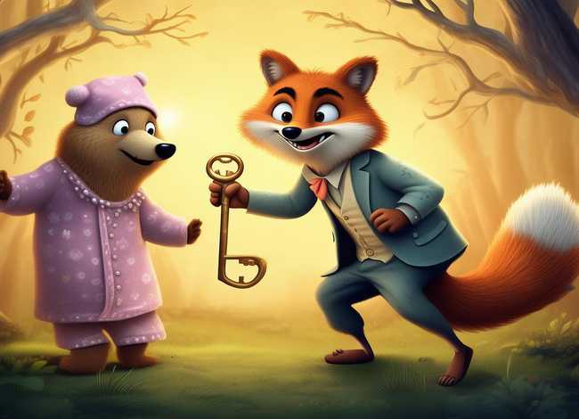 儿童睡前故事狐狸骗了狼（狐狸骗狗熊的幼儿故事）