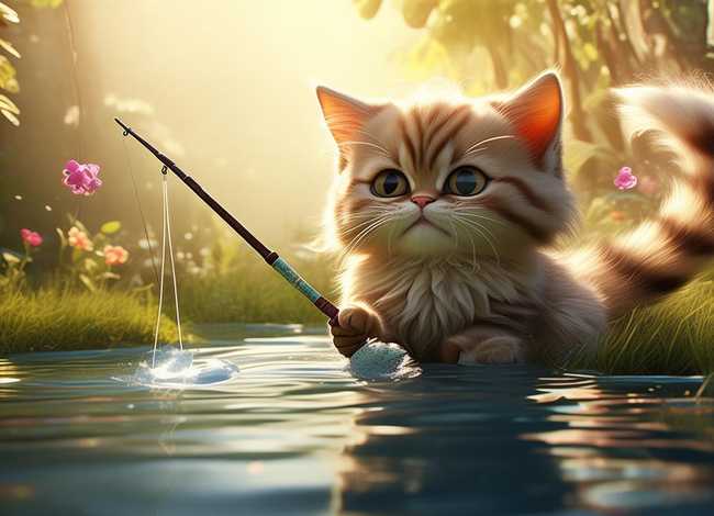 儿童睡前故事大全100篇小猫钓鱼；365夜睡前故事大全小猫钓鱼