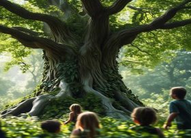 儿童故事《骄傲的树》、骄傲的大树故事视频片