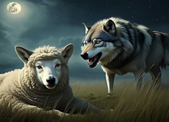 睡前故事狼吃羊的故事 睡前小故事狼吃羊 睡前故事狼吃羊的故事 睡前小故事狼吃羊