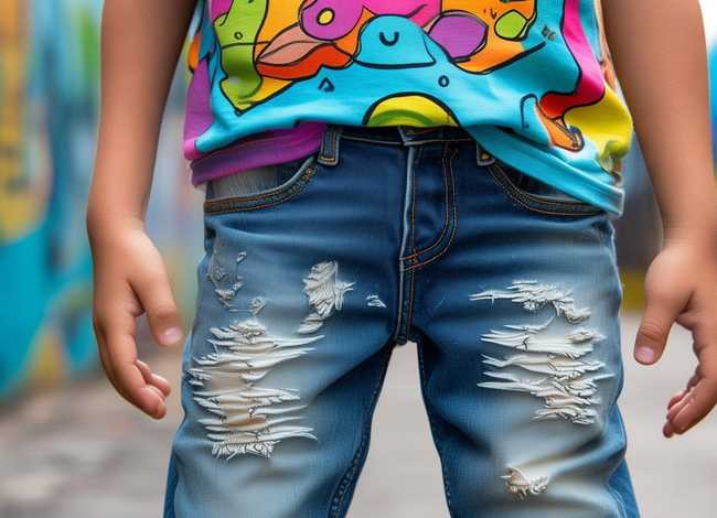 破洞儿童春秋装(儿童破洞裤搭配什么上衣) 破洞儿童春秋装(儿童破洞裤搭配什么上衣)