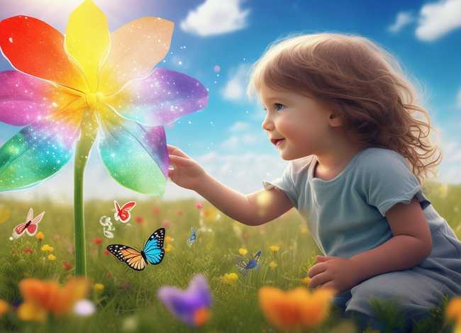 儿童故事七色花3-6岁完整版；幼儿故事七色花绘本