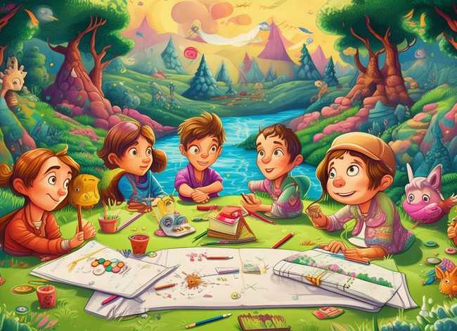 儿童漫画故事教程、少儿漫画故事