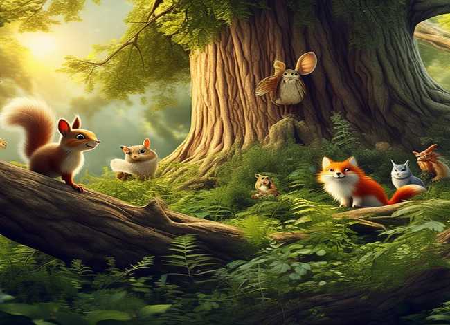小动物的故事 大森林小动物的故事