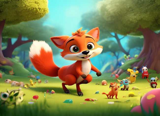 儿童认识动物臭鼬（臭鼬儿童版动画片）