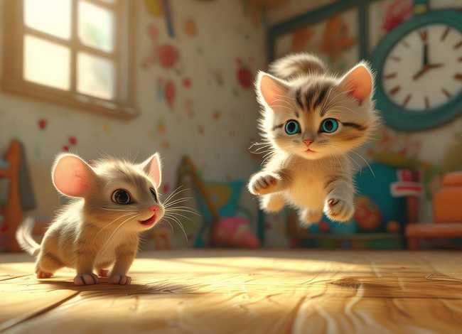 儿童故事猫捉老鼠的故事（猫捉老鼠的幼儿故事）