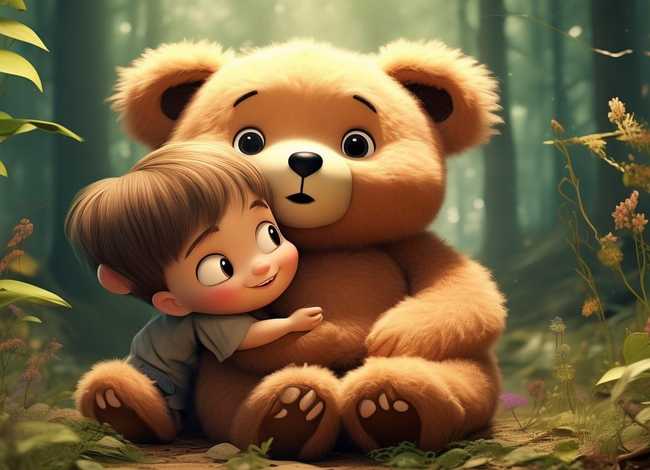 小熊抱抱儿童故事；小熊抱抱的故事