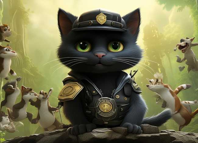 黑猫警长全集完整版儿童故事（黑猫警长系列故事全集）