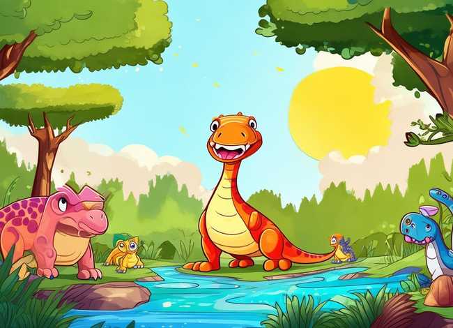 恐龙故事儿童完整6-12岁 少儿恐龙的故事