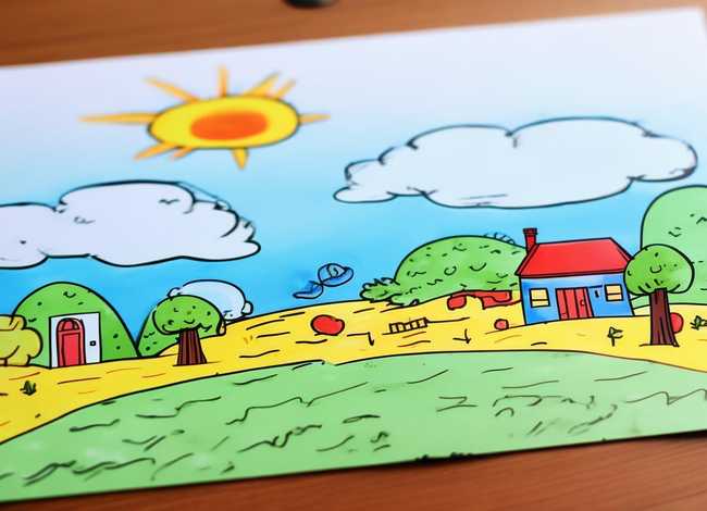 一年级儿童涂色画打印（一年级儿童涂色画打印图片）