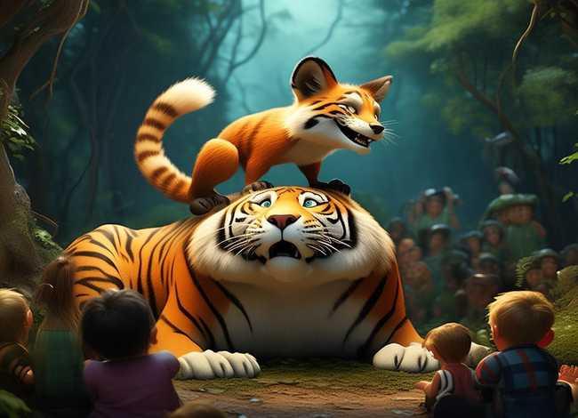 儿童讲述狐假虎威的故事 狐假虎威的故事怎么讲给孩子 听