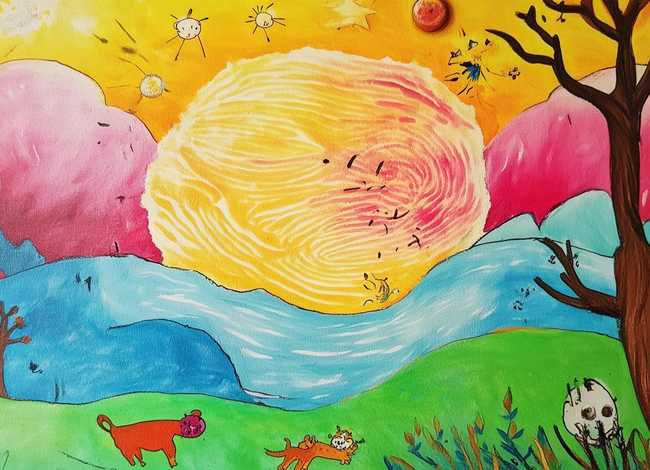 拇指画儿童创意画及故事(拇指画编故事) 拇指画儿童创意画及故事(拇指画编故事)