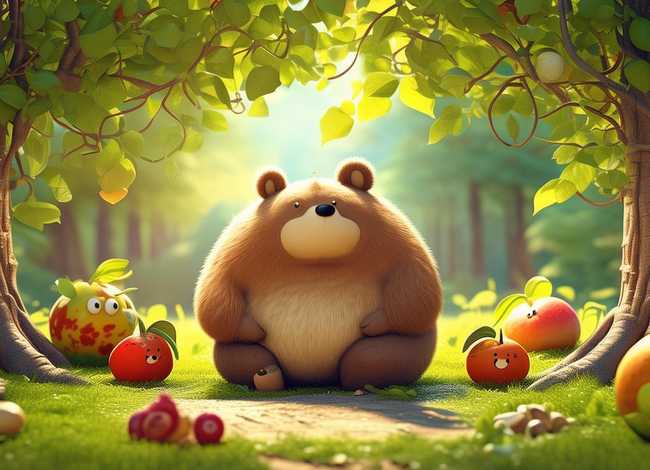 大屁屁熊绘本故事文字，大屁屁熊绘本故事文字图片