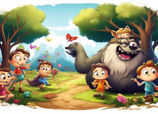 儿童大灰狼故事大全100篇（少儿故事大灰狼）