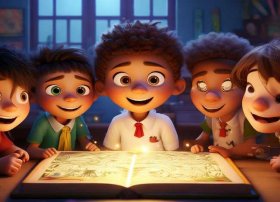 创意故事画三年级，三年级故事创编图片