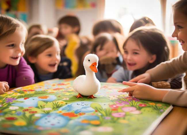 关于鹅的故事幼儿园；关于鹅的故事幼儿园中班