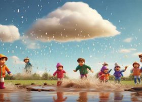 《雨》儿童故事、关于雨的幼儿故事