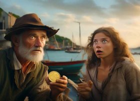 儿童故事渔夫和他的妻子；渔夫和他的妻子故事的寓意