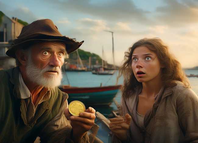 儿童故事渔夫和他的妻子；渔夫和他的妻子故事的寓意