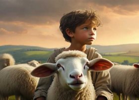 放羊的小孩儿童故事，放羊的小孩寓言故事