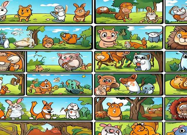 动物的故事儿童画连环画，关于动物故事的连环画怎么画