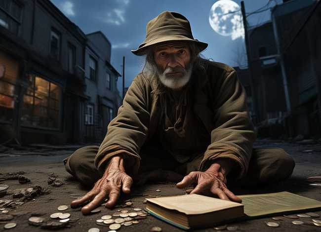 乞丐乞讨的故事、乞丐乞讨的故事简介