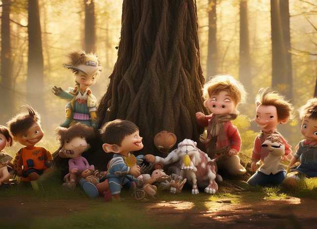 儿童故事我的伙伴，我的小伙伴故事