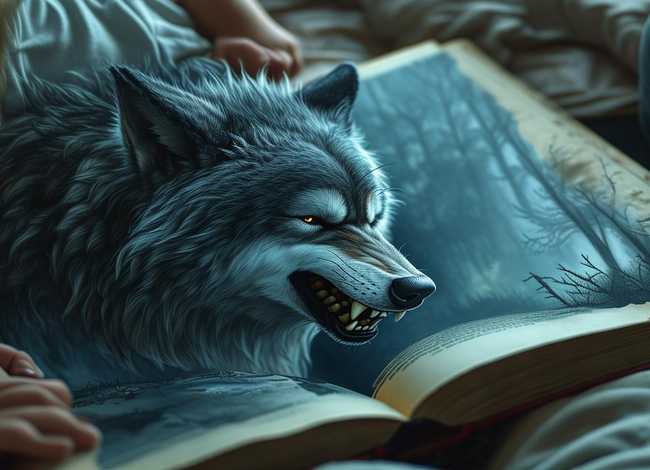 大灰狼故事儿童文字 大灰狼的故事文字版 睡前故事