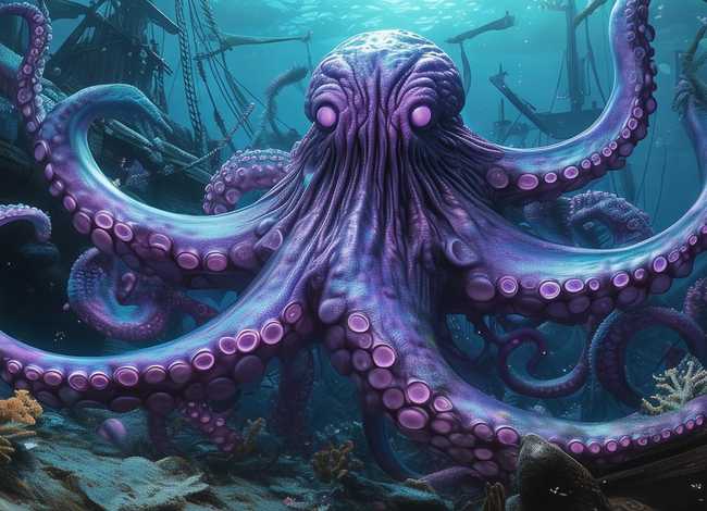 巨型章鱼的故事 - 巨型章鱼的故事图片