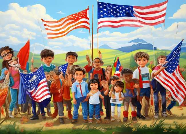 爱国主义儿童画大图片怎么画、爱国主义的儿童画怎么画