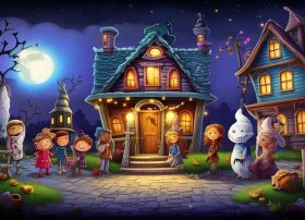 万圣节动画片儿童故事 动画片万圣节的故事？