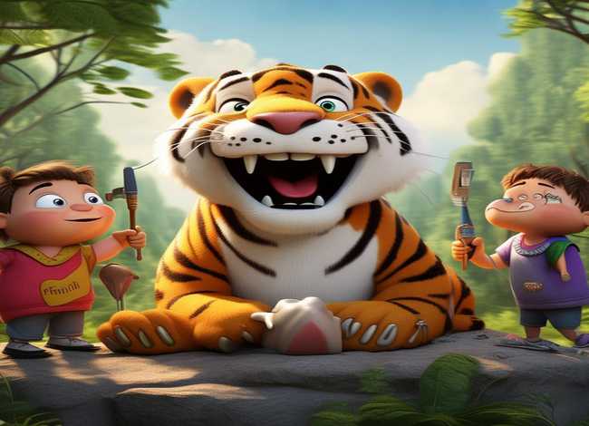 儿童故事《老虎拔牙》 - 幼儿故事《老虎拔牙》 儿童故事《老虎拔牙》 - 幼儿故事《老虎拔牙》