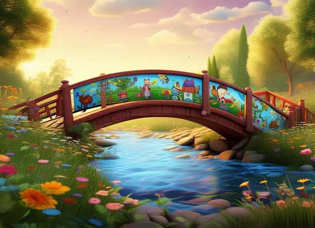 关于桥的儿童故事视频；关于桥的儿童故事书
