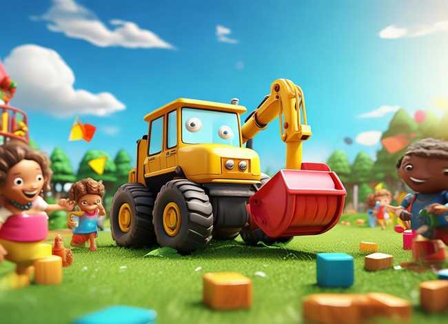 幼儿故事挖掘机的故事（幼儿故事挖掘机的故事大全）