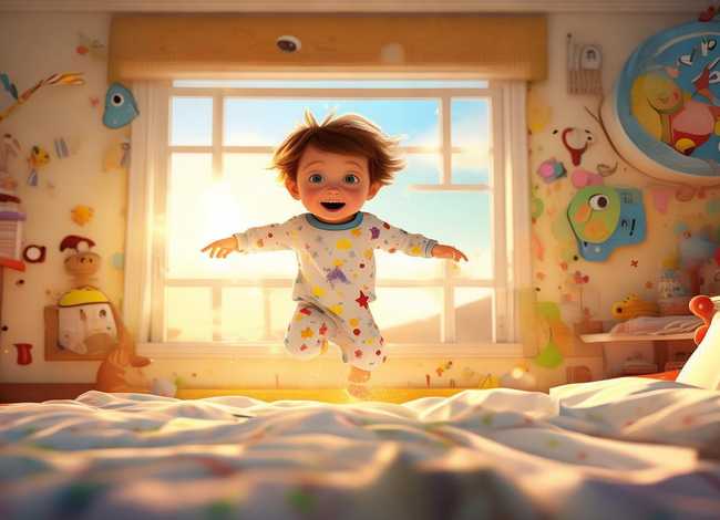 小孩起床故事；小孩起床故事视频