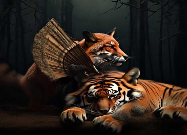 狐假虎威故事视频播放、播放狐假虎威的故事 狐假虎威故事视频播放、播放狐假虎威的故事