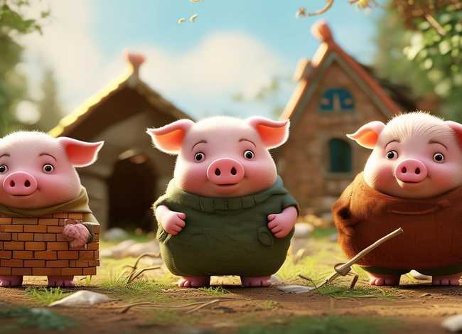 三只小猪儿童剧；三只小猪儿童剧台词
