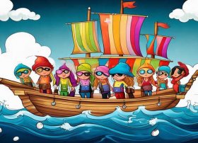 关于海盗的书 儿童、关于海盗的书 儿童作品