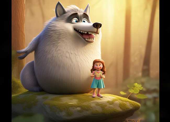 儿童大灰狼故事大全、少儿故事大灰狼的故事