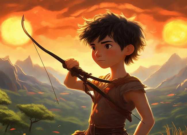 后羿射日8-12岁儿童故事、少儿故事后羿射日