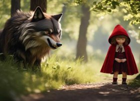 小红帽和大灰狼的故事，小红帽和大灰狼的故事读后感
