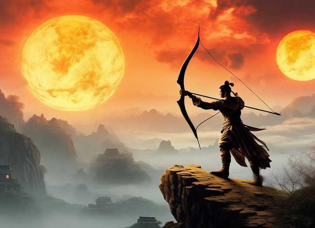 后羿射日儿童故事作者是谁，后羿射日故事的作者是谁