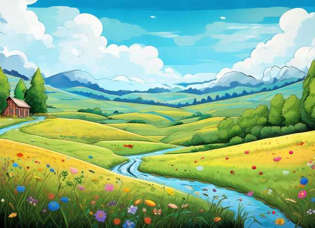 二年级儿童画简单又漂亮田园风光图片、二年级儿童画简单又漂亮田园风光图片大全 二年级儿童画简单又漂亮田园风光图片、二年级儿童画简单又漂亮田园风光图片大全