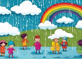 关于雨的儿童绘本故事、关于雨水的绘本故事