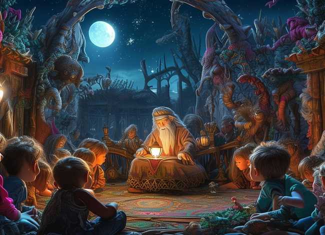 儿童故事一千零一夜播讲；一千零一夜少儿故事